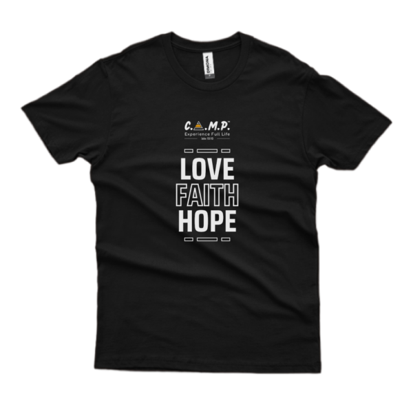 T-Shirt | Love Faith Hope - Image 3